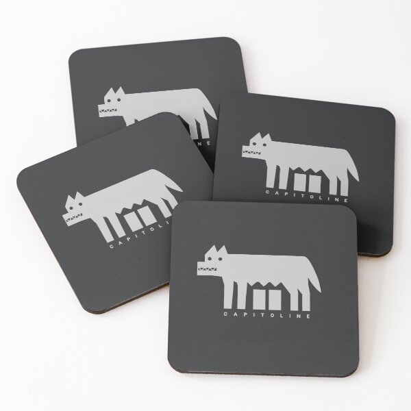 Item preview, Minimalist design of Capitoline Wolf. Art in light ink designed and sold by martodesign.