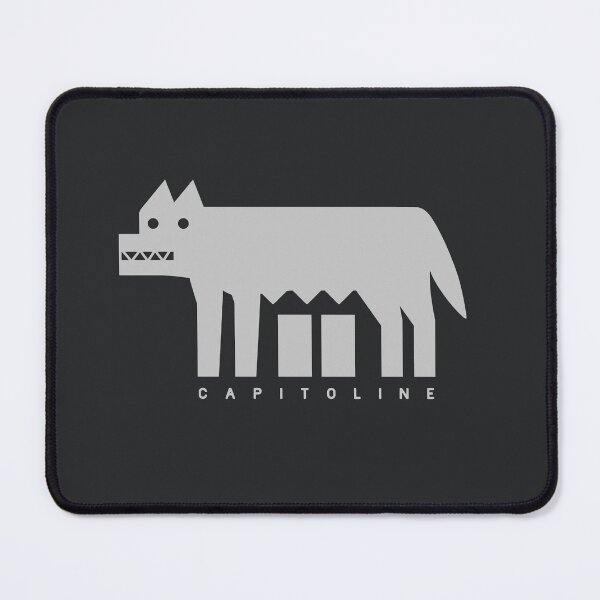 Item preview, Minimalist design of Capitoline Wolf. Art in light ink designed and sold by martodesign.