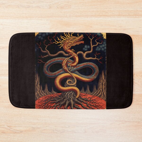 Item preview, Carl Jung - Tree Serpent in Forest - Psychology, transformation designed and sold by LaureRamos.