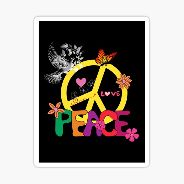 Item preview, PEACE WITH LOVE designed and sold by Kezmich Works.