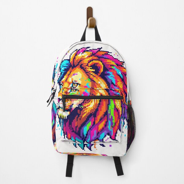 Item preview, Pixel Lion Portrait designed and sold by Jackson-Will.