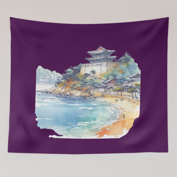 Item preview, Beautiful Korean Cityscapes: Sketched Landmarks Collection ,   designed and sold by PaintMeWorld.