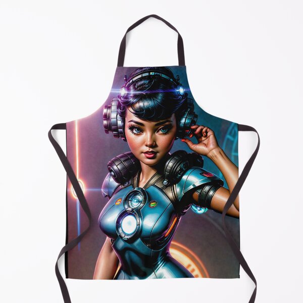 Item preview, Colourful Space Lady Betty Cartoon designed and sold by NPC-Trader.