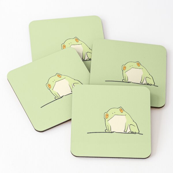 Item preview, happy little frog designed and sold by A_fishhh.