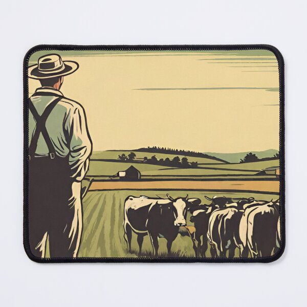 Item preview, Farmer in a field with Tractor Thank a farmer designed and sold by Mirth and Magic.