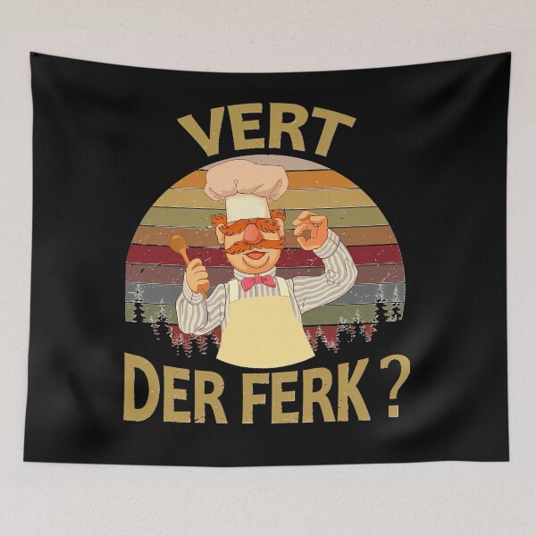 Item preview, Swedish Chef Vert Der Ferk Retro designed and sold by TristanGodard.
