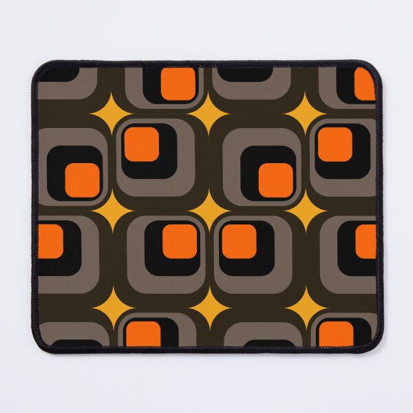 Item preview, retro 1970s abstract pattern designed and sold by pauloneill-art.