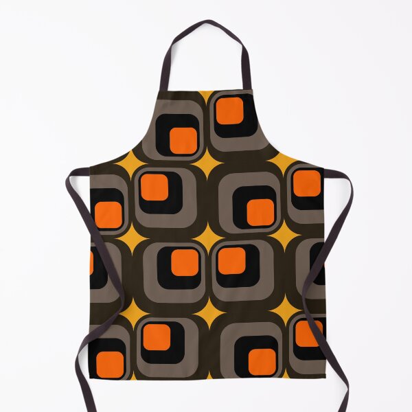 Item preview, retro 1970s abstract pattern designed and sold by pauloneill-art.