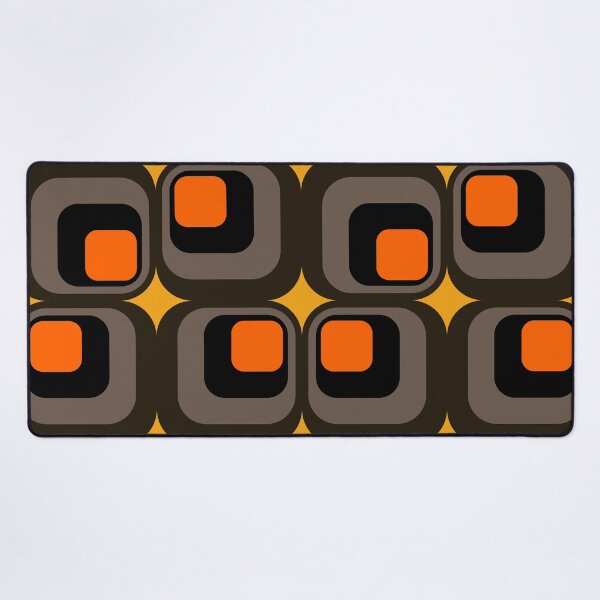 Item preview, retro 1970s abstract pattern designed and sold by pauloneill-art.