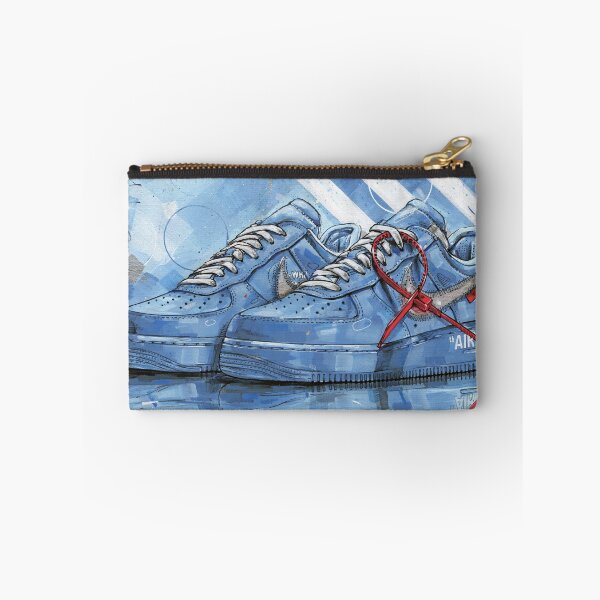 Item preview, Nike AirForce1 university blue sneaker art designed and sold by GalleryKauffeld.
