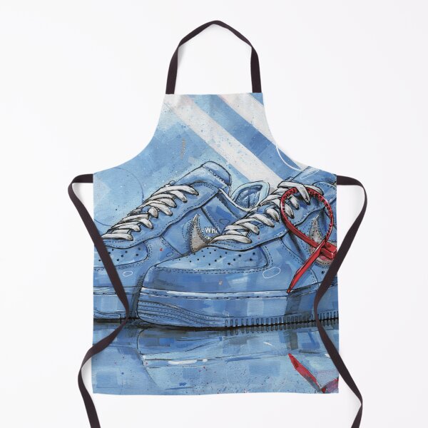 Item preview, Nike AirForce1 university blue sneaker art designed and sold by GalleryKauffeld.