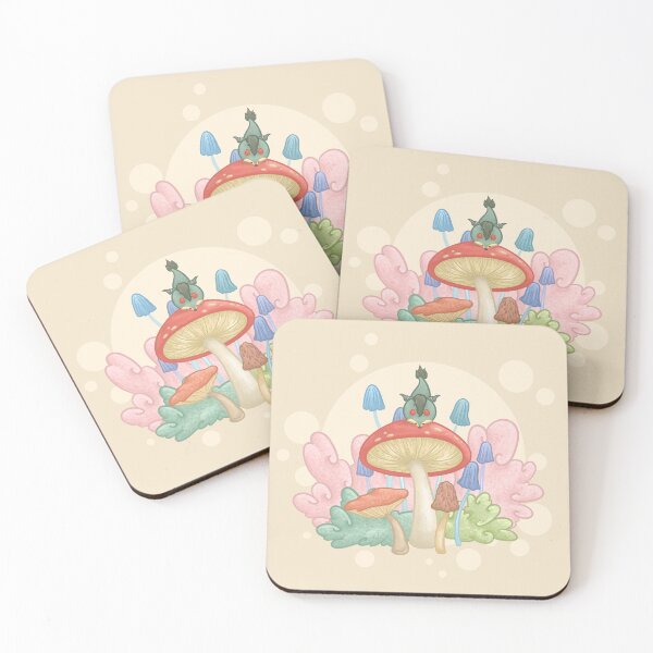 Item preview, Dragon Among the Giant Mushroom designed and sold by Khotekmei.