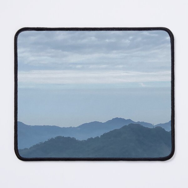 Item preview, Blue mountain sky ink scene designed and sold by Happyart2024.