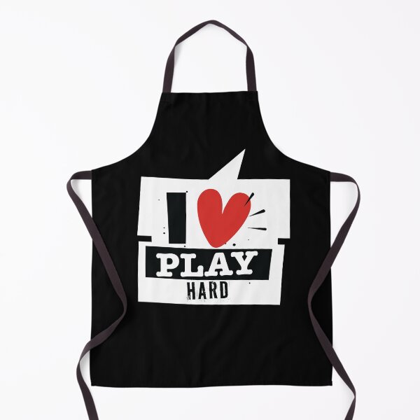 Item preview, I LOVE PLAY HARD designed and sold by Tshirtalk.