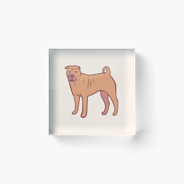 Item preview, shar pei dog  designed and sold by Mayarart.