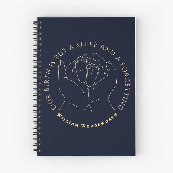 Item preview, William Wordsworth quote: Our birth is but a sleep and a forgetting... designed and sold by artbleed.