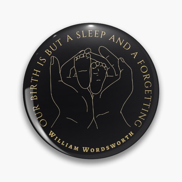 Item preview, William Wordsworth quote: Our birth is but a sleep and a forgetting... designed and sold by artbleed.