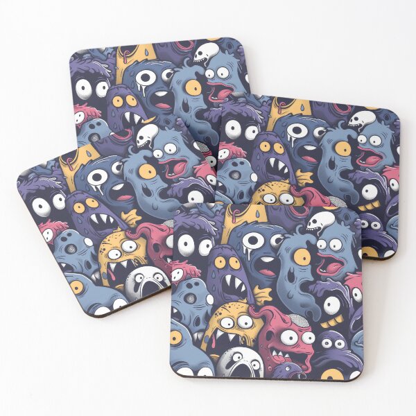 Item preview, Chaotic Assembly of Quirky Cartoon Monsters designed and sold by PICbyFemke.