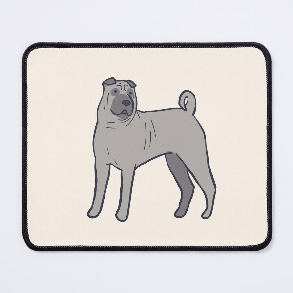Item preview, Cute gray shar pei dog designed and sold by Mayarart.
