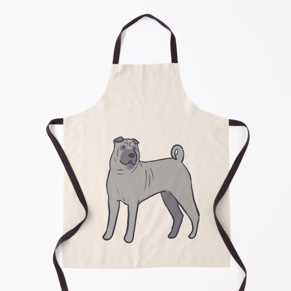 Item preview, Cute gray shar pei dog designed and sold by Mayarart.