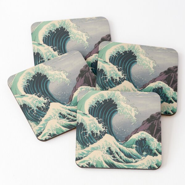 Item preview, Sea shore in Japanese style designed and sold by WildernessTints.