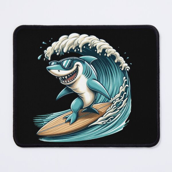 Item preview, Surfing Shark designed and sold by Myra365Art.
