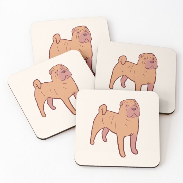 Item preview, shar pei dog illustration  designed and sold by Mayarart.
