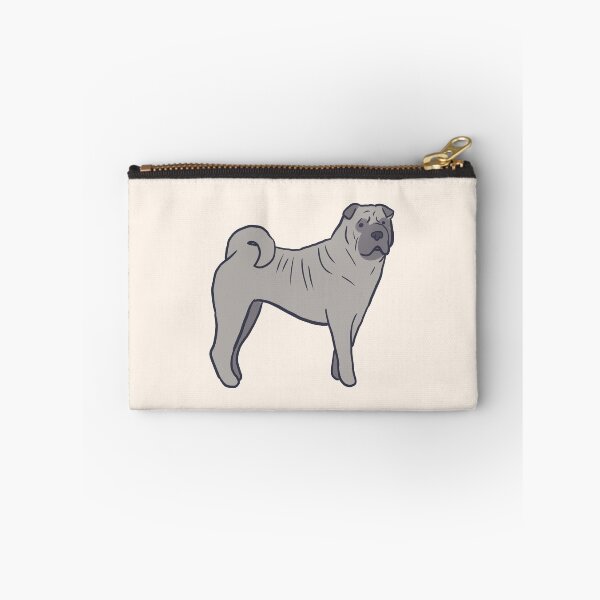 Item preview, Gray shar pei dog illustration  designed and sold by Mayarart.
