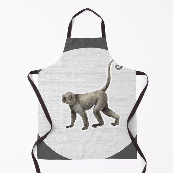 Item preview, Watercolor Drawing of a Monkey designed and sold by LivingColorful.