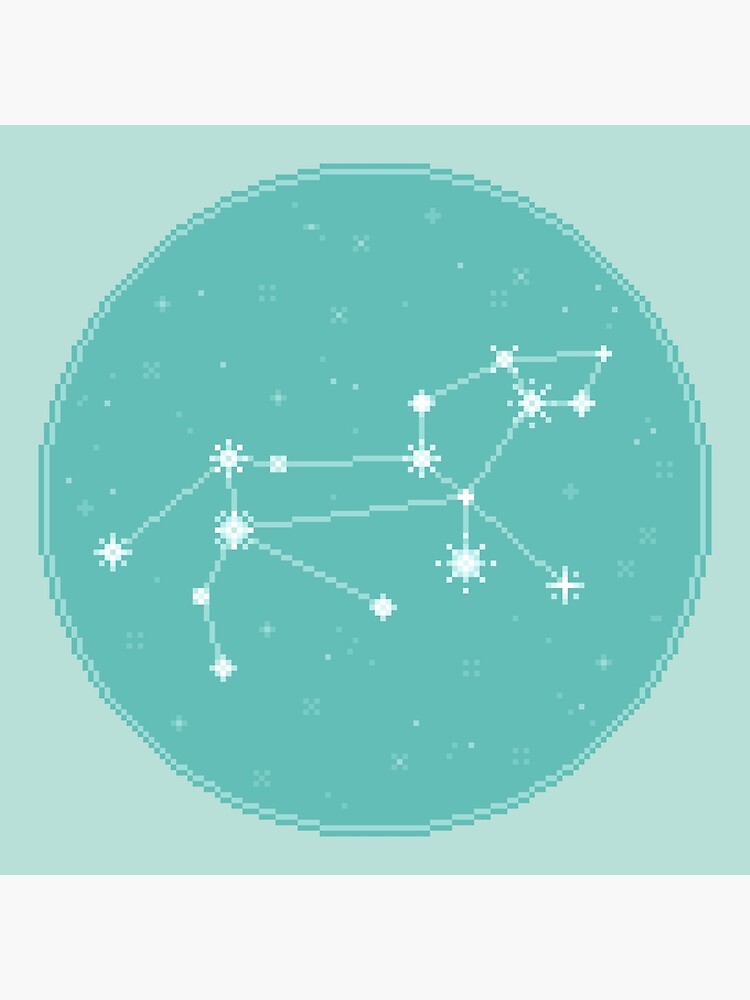 8Bit Constellations: Leo by sp8cebit
