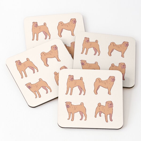 Item preview, Cute shar pei dog pack  designed and sold by Mayarart.