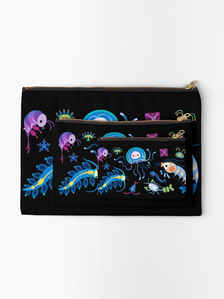 Alternate view of Zooplankton Zipper Pouch
