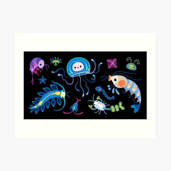 Zooplankton Art Print