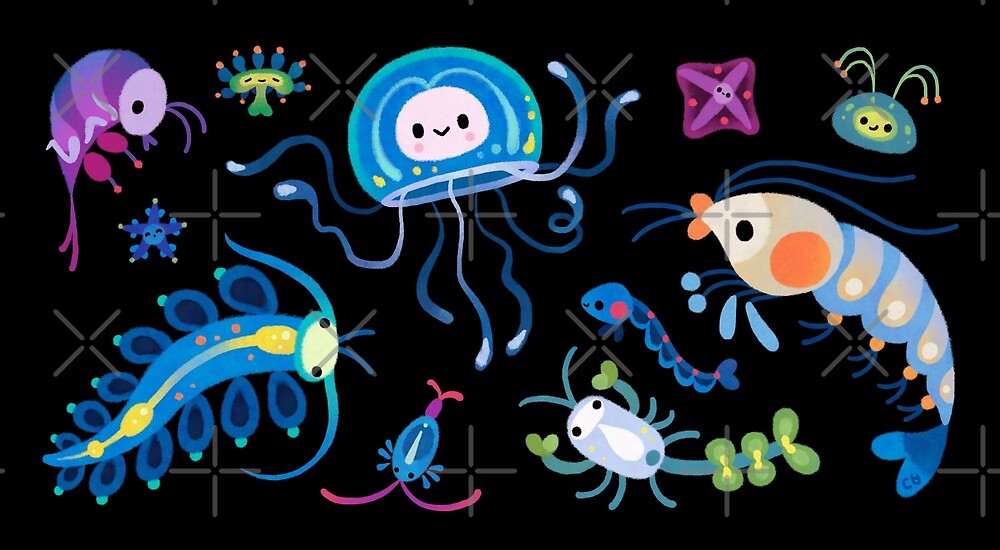 "Zooplankton" by pikaole | Redbubble