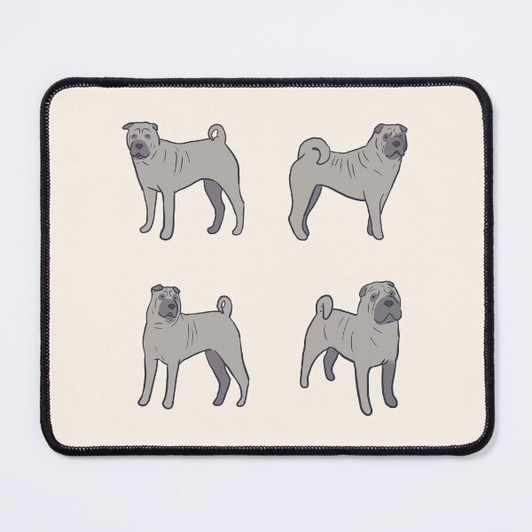 Item preview, Gray shar pei dog pack designed and sold by Mayarart.