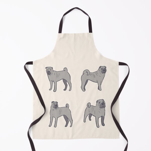 Item preview, Gray shar pei dog pack designed and sold by Mayarart.