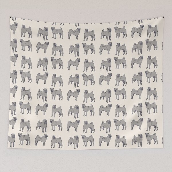 Item preview,  Gray shar pei dog pack  designed and sold by Mayarart.