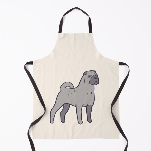 Item preview, Cute shar pei dog illustration designed and sold by Mayarart.
