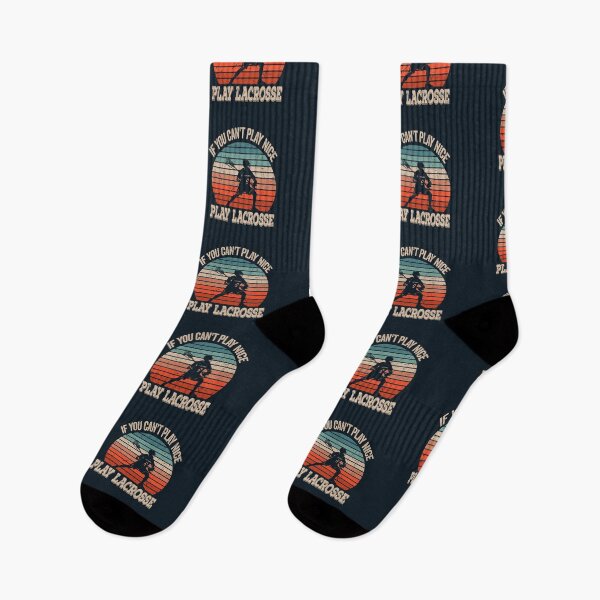 Item preview, if you can't play nice play lacrosse designed and sold by samah82.