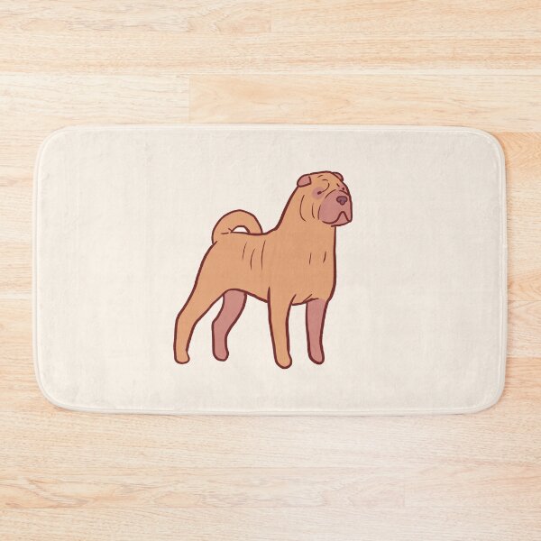 Item preview, Cute shar pei dog art  designed and sold by Mayarart.