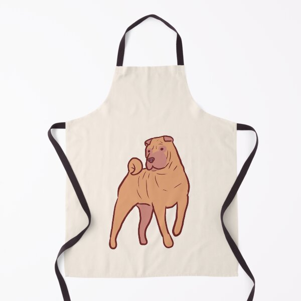 Item preview, Cute shar pei dog art designed and sold by Mayarart.