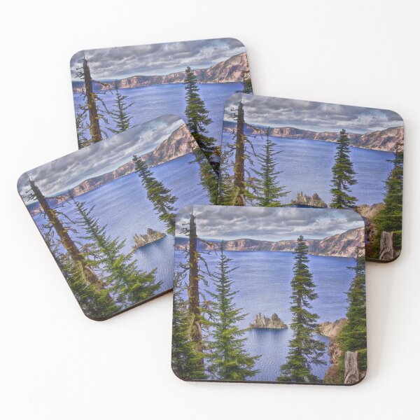Item preview, The Phantom Ship on Crater Lake - Oregon designed and sold by Kathy Weaver.