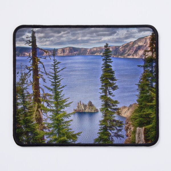 Item preview, The Phantom Ship on Crater Lake - Oregon designed and sold by Kathy Weaver.