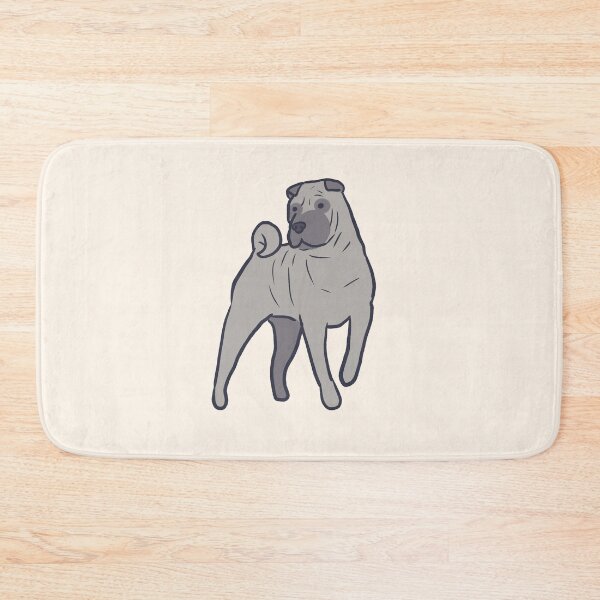 Item preview,  Cute shar pei dog art  designed and sold by Mayarart.