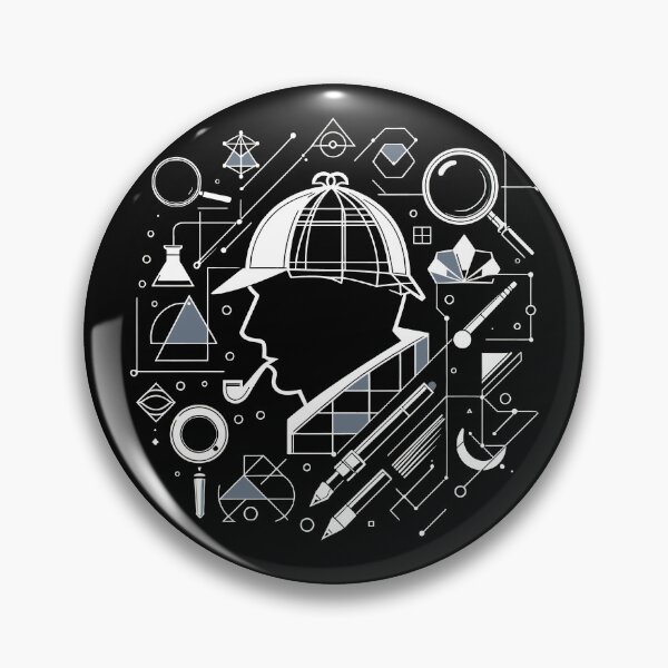 Item preview, Sherlock Holmes - Detective Silhouette designed and sold by Lugonbe.