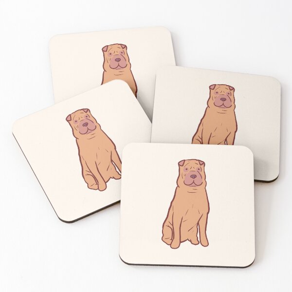 Item preview, shar pei dog art  designed and sold by Mayarart.
