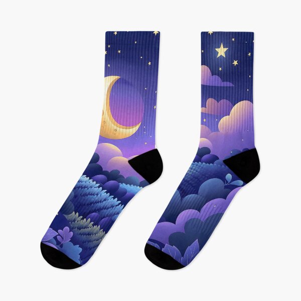 Item preview, Starry Violet Night designed and sold by unimuse.