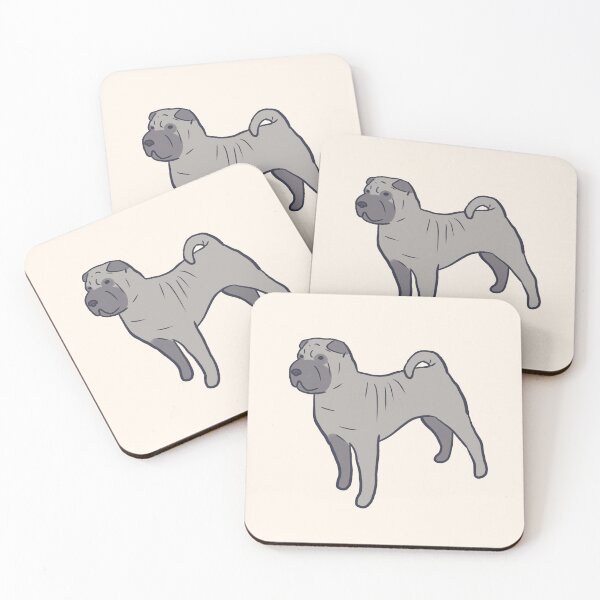 Item preview, shar pei dog art  designed and sold by Mayarart.