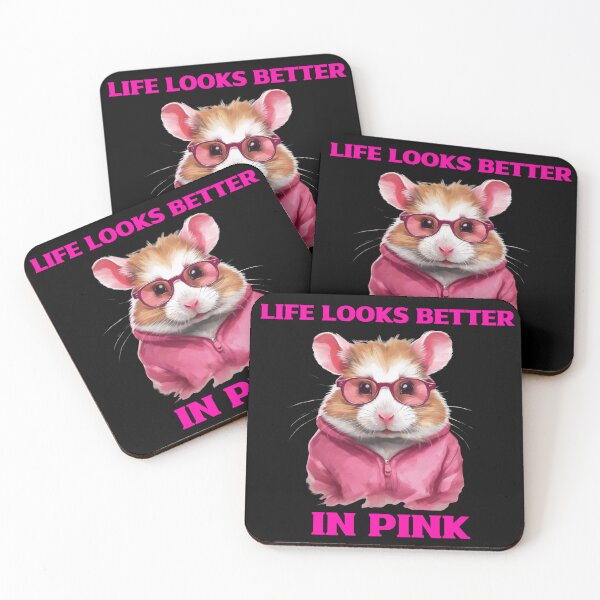 Item preview, Life looks better in pink. designed and sold by ConradoBullhead.