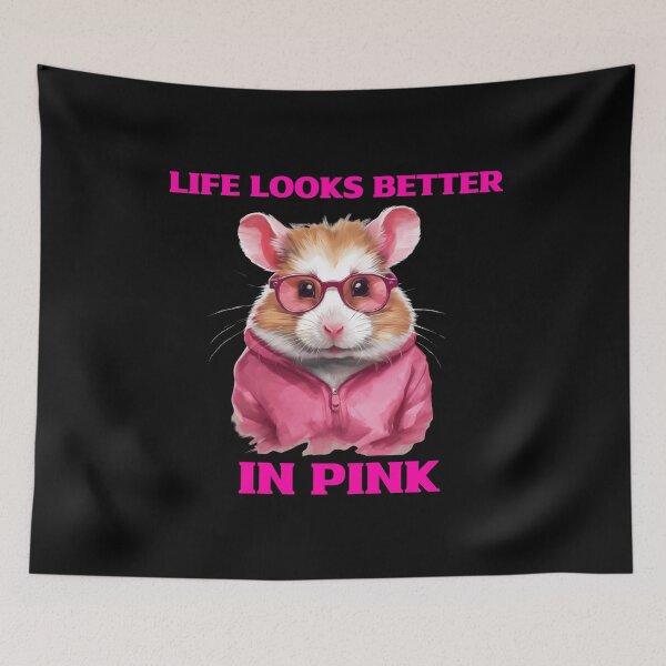 Item preview, Life looks better in pink. designed and sold by ConradoBullhead.